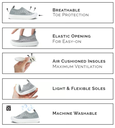 Breeze Knit Shoes -Jan & Jul Army Green