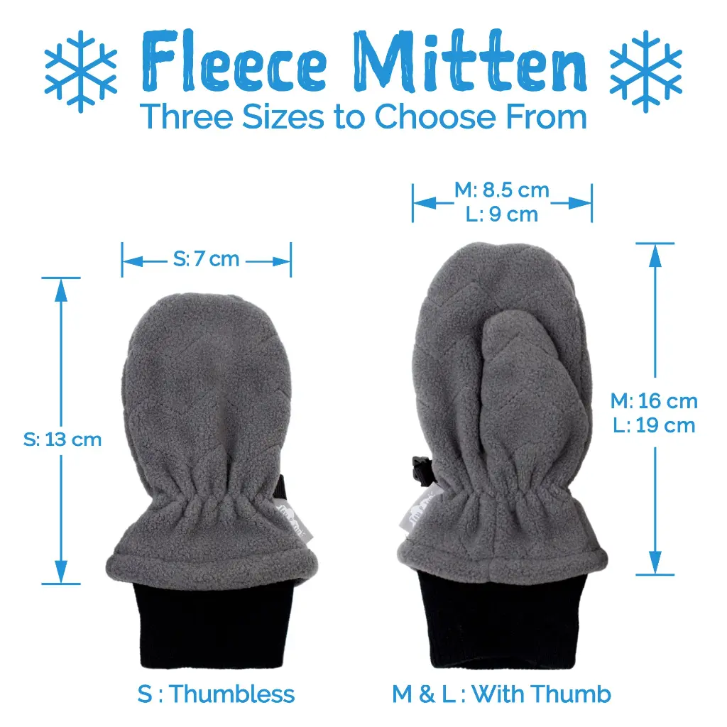 Fleece Mittens Jan & Jul