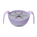 B.box Bowl+Straw -Banana Split - Purple