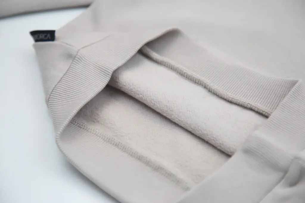 KidORCA Brushed Terry Hoodie _ Dove