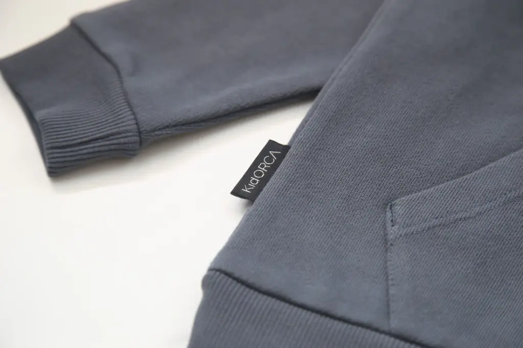 KidORCA Brushed Terry Hoodie _ Elderberry
