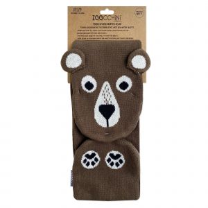 Zoocchini Winter Scarf, Bosley the Bear 3 Years +