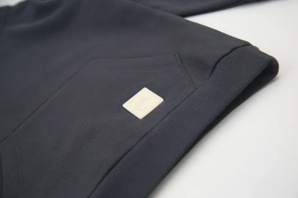 KidORCA Brushed Terry Hoodie _ Dove
