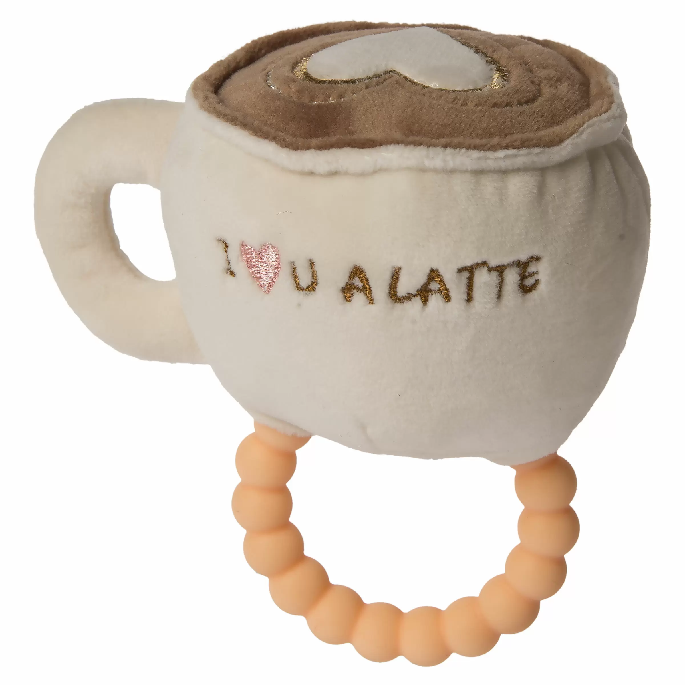 Mary Meyer Sweet Soothie Teether Rattles -Hot Latte