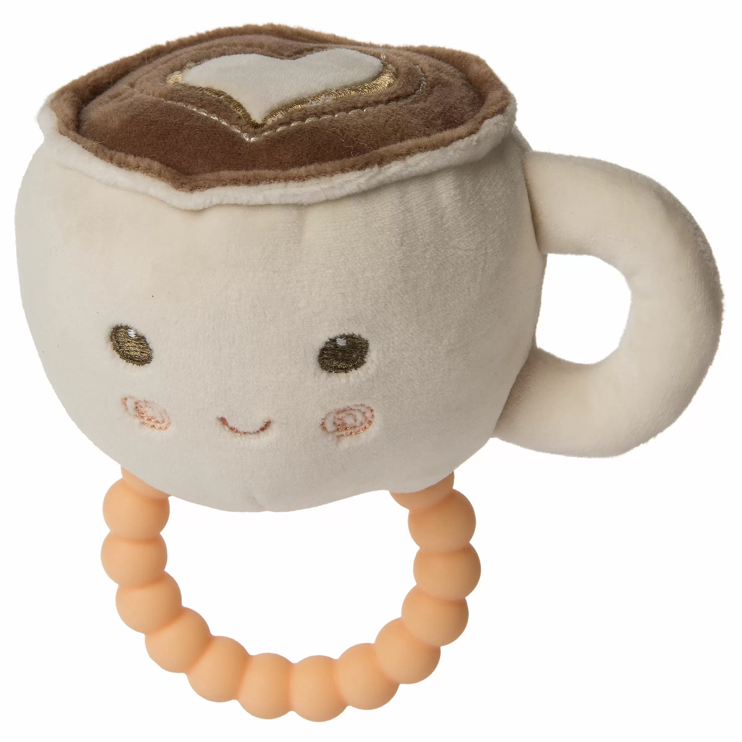 Mary Meyer Sweet Soothie Teether Rattles -Hot Latte