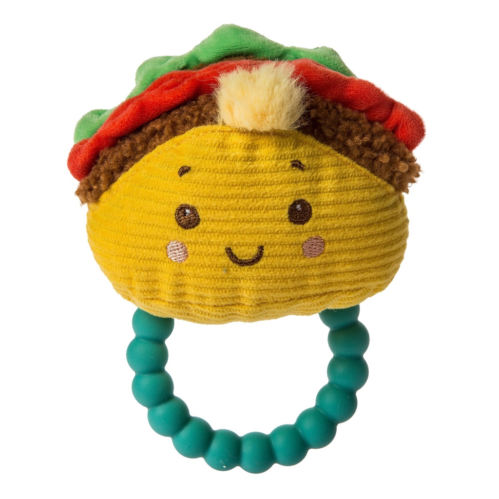 Mary Meyer Sweet Soothie Teether Rattles -Hot Latte