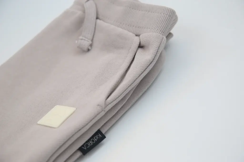 KidORCA Brushed Terry Hoodie _ Wheat