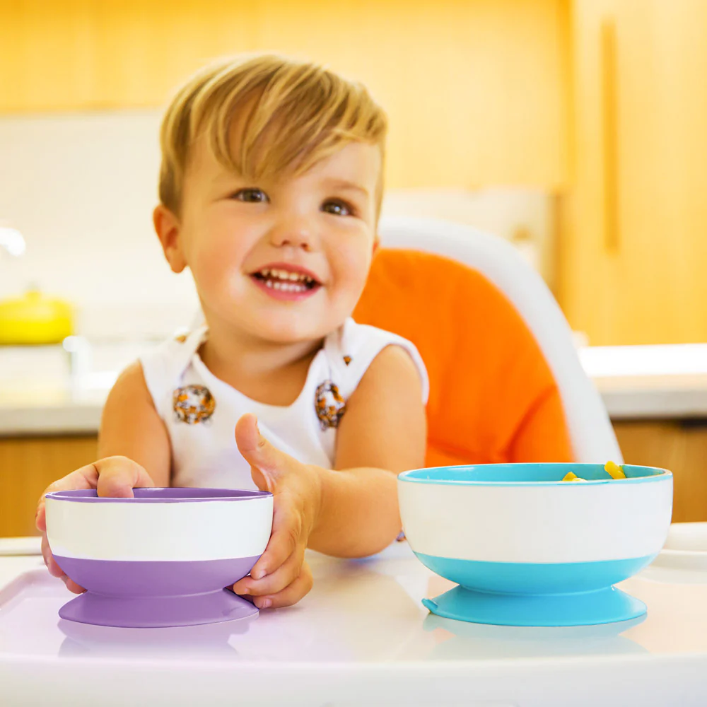 Stay-Put Suction Bowls - 3pk Munchkin