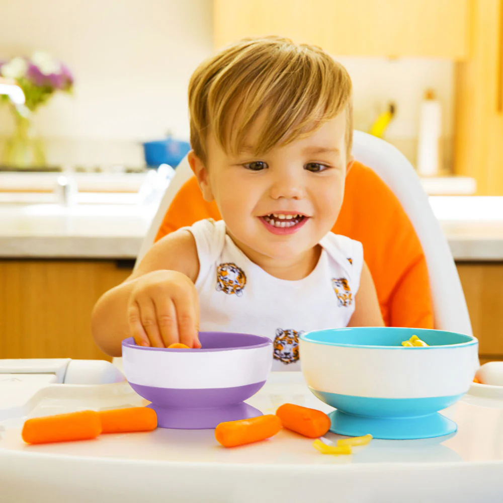 Stay-Put Suction Bowls - 3pk Munchkin
