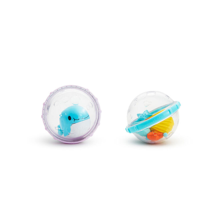 Munchkin 2PK Float and play  Bubbles Whale