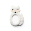 Little Cheeks Fox Silicone Teether Marble