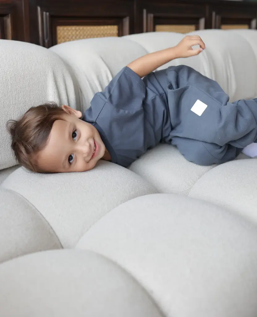 KidORCA French Terry Sweatpants _ Fjord