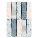 Just Born by Gerber Baby 10-Pack Washcloths - Blue