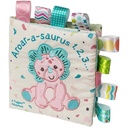 Mary Meyer - Baby, Infant, Toddler - Lily Llama Soft Book - Crinkle Paper & Squeaker - Sensory Toy - Machine Washable Multi