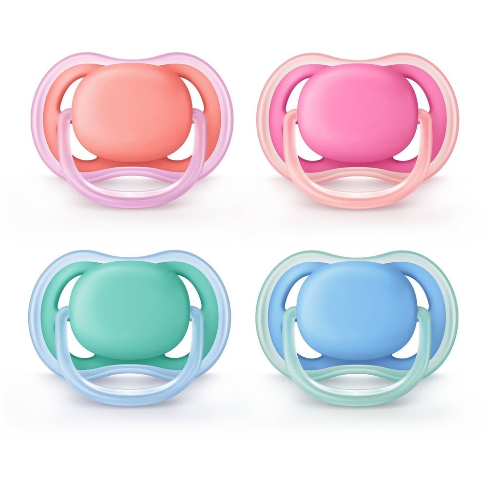 Philips Avent Ultra Air Pacifier Steel Blue Elephant /Lion 0-6M (copy)