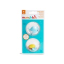 Munchkin Toddler Float & Play Bubbles Baby Bath Toy, 2 Pack - Assorted Pre-pack
