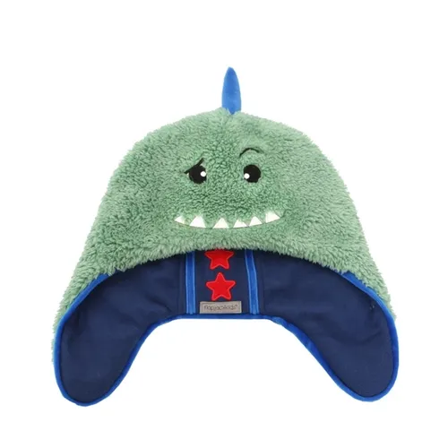 FlapJackKids Reversible Sherpa Hat Monsters S  ( 6-24M ) (copy)
