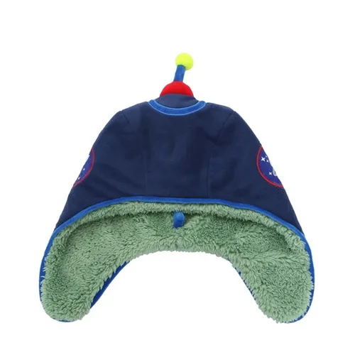 FlapJackKids Reversible Sherpa Hat Monsters S  ( 6-24M ) (copy)