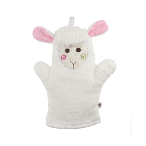 Zoocchini Bath Mitt, White