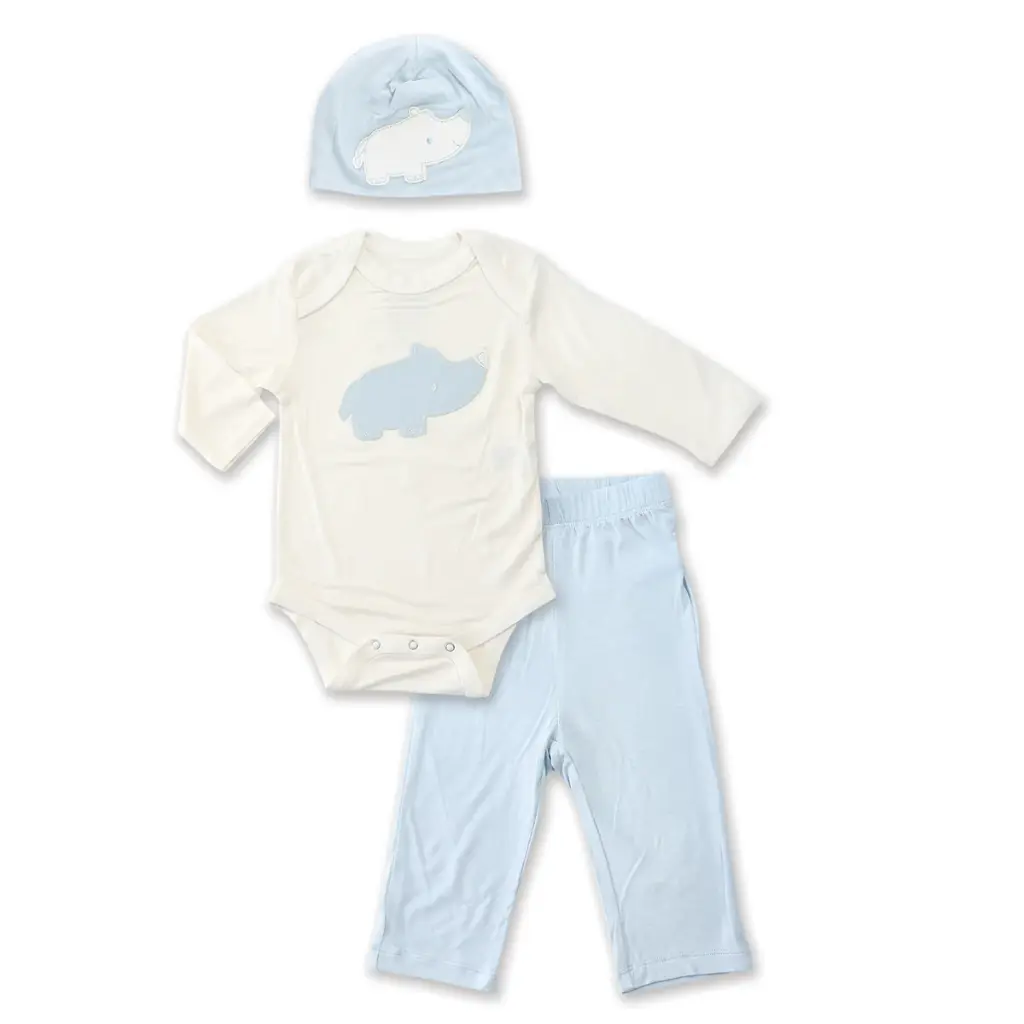 Bamboo Baby Gift Set (Orchid/Zebra)