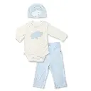 Bamboo Baby Gift Set (Orchid/Zebra)