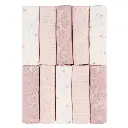 Just Born by Gerber Baby 10-Pack Washcloths - Pink