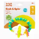 Bright Starts Grab & Spin Rattle Toy
