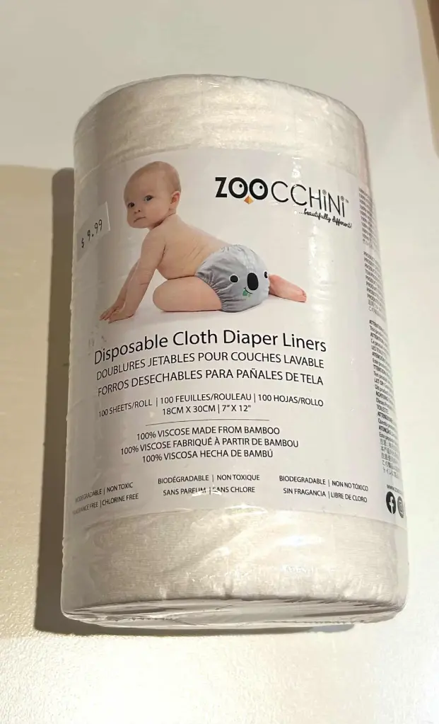 Disposable Cloth Diaper Liners - 100 sheets