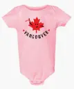 Onesie 1897 GGS Canadian Smiling Leaf Pink