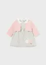 Baby Dress with Cardigan Mayoral 2841
