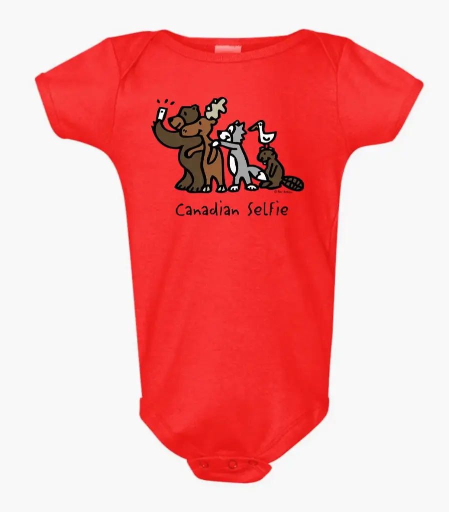 Onesie - GGS Canadian Selfie Red