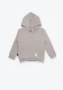 KidORCA Brushed Terry Hoodie _ Dove