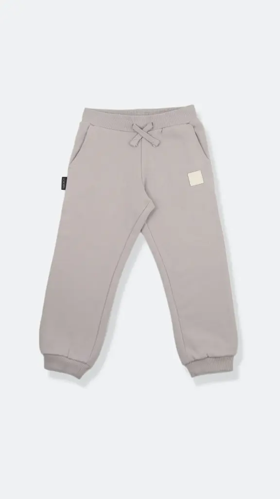 KidORCA Brushed Terry Sweatpants _ Dove