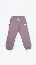 KidORCA Brushed Terry Sweatpants _ Elderberry