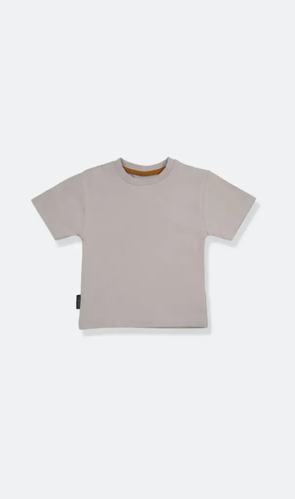 KidORCA Tee _ Dove (6-9M)