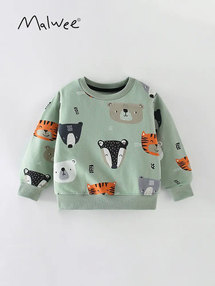 Malwee Crew Neck Boy Tiger Bear 1124