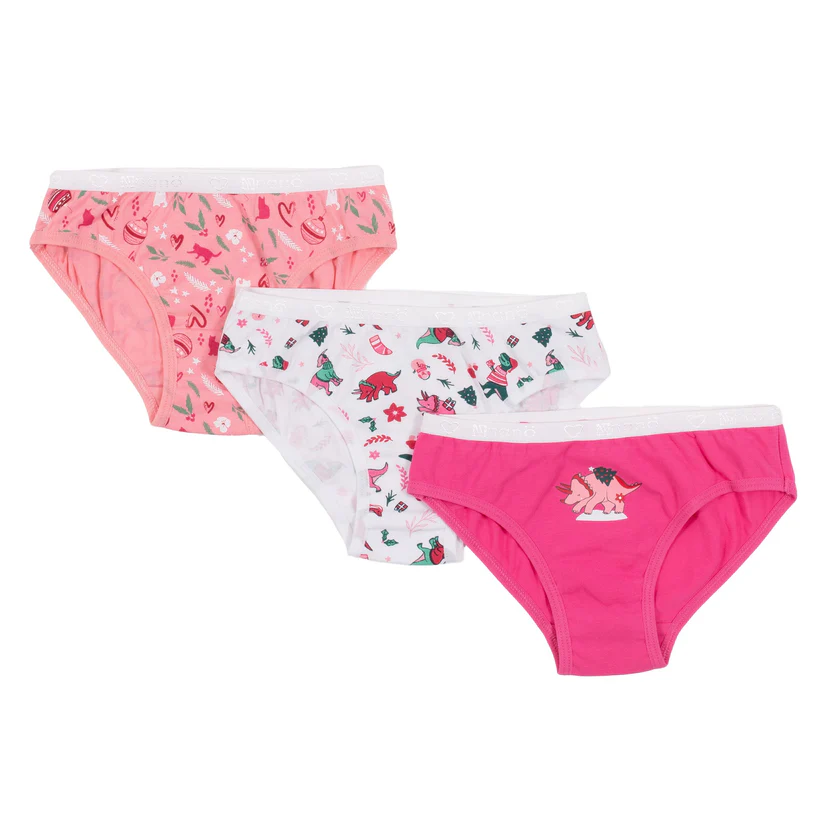 Nano Girls Underwear Pink 3 Pack (2/3)