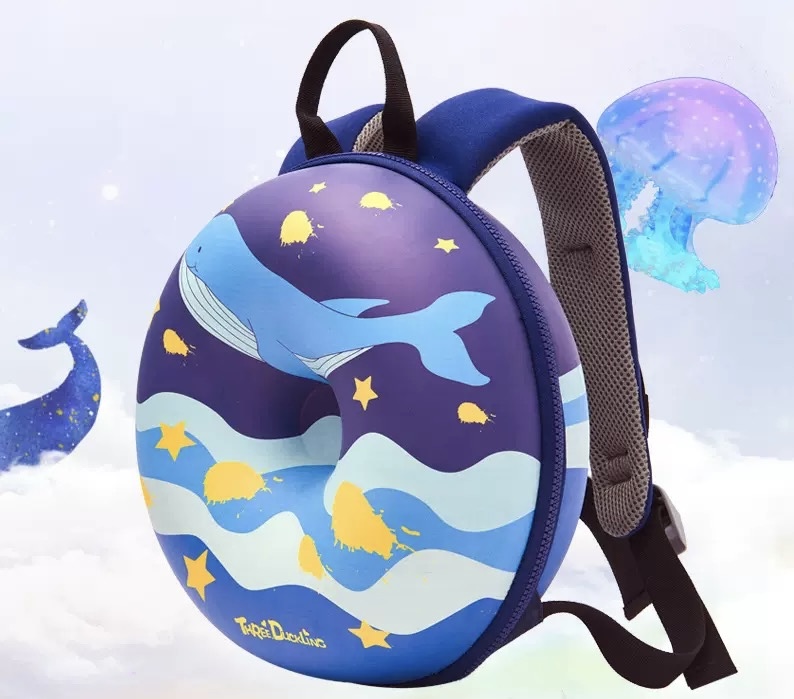 Kelo Duck Donut Backpack Whale
