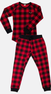 Lago Buffalo Plaid Kids - PJ Set (2Y)