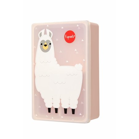 3 Sprouts Silicone Bento Box - Llama 