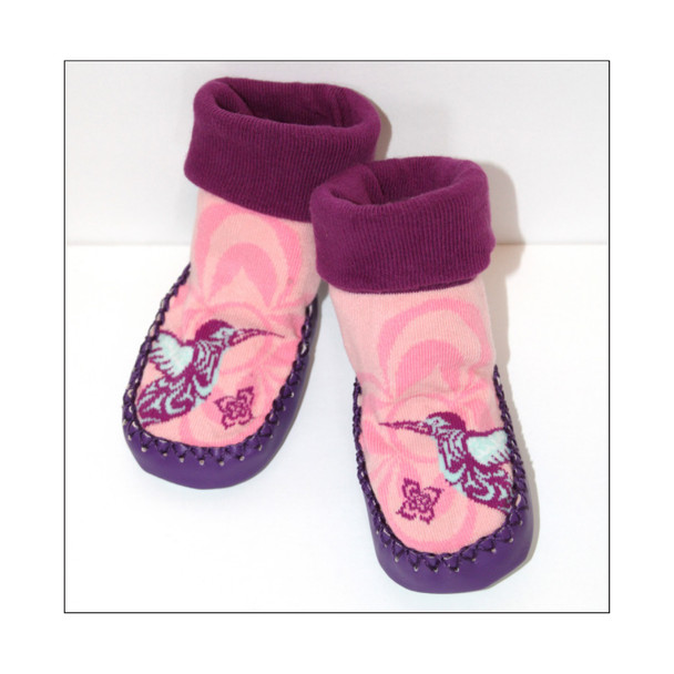 Native - Baby Booties - Hummingbird