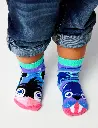 Pals Socks Fun Mismatched Non-Slip Penguin & Walrus