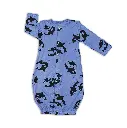Silkberry Baby Bamboo Converter Gown Print Orca