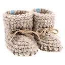 Beba Bean Knit Mocs -  Oatmeal