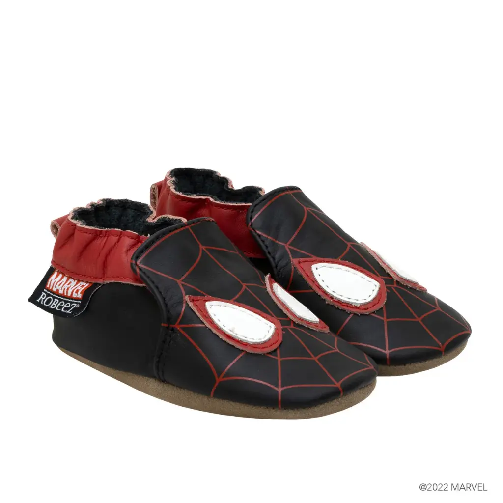  Robeez Soft Soles - Spiderman Black