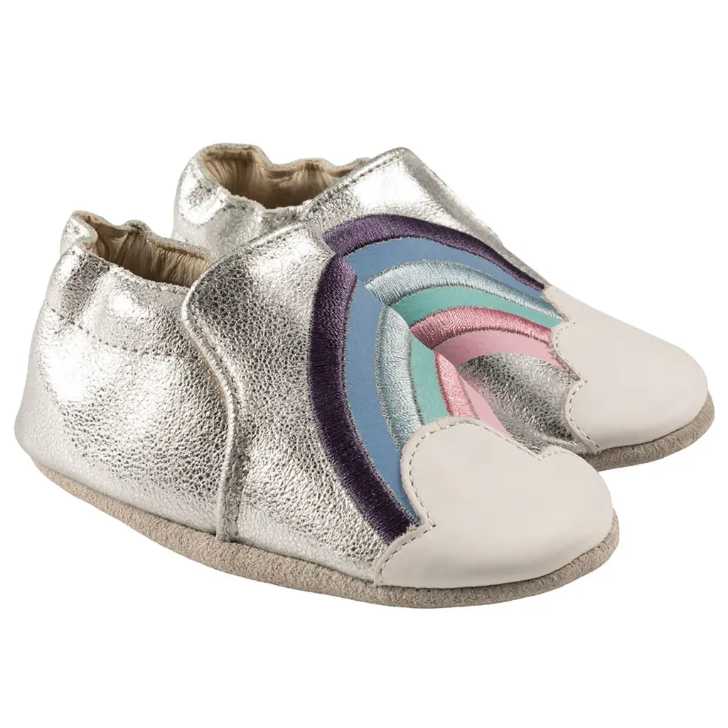  Robeez Soft Soles -  Hope Silver