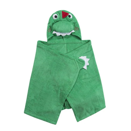 Zoocchini Toddler Towel - Devin the Dinosaur 2T+