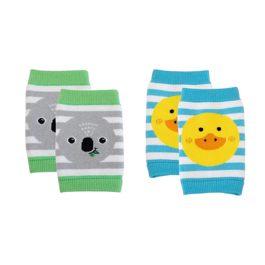 Crawler Knee Pad - Zoocchini Kai the Koala & Puddles the Duck