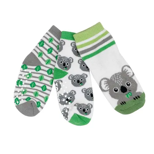 Zoocchini  Buddy Baby 3 Pc Socks Kai the Koala
