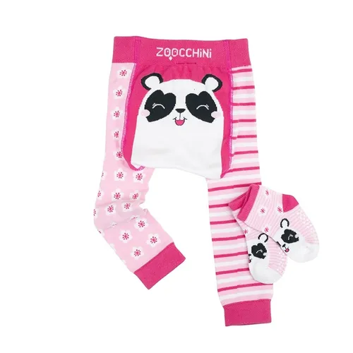 Zoocchini Legging & Sock Set Pippa the Panda